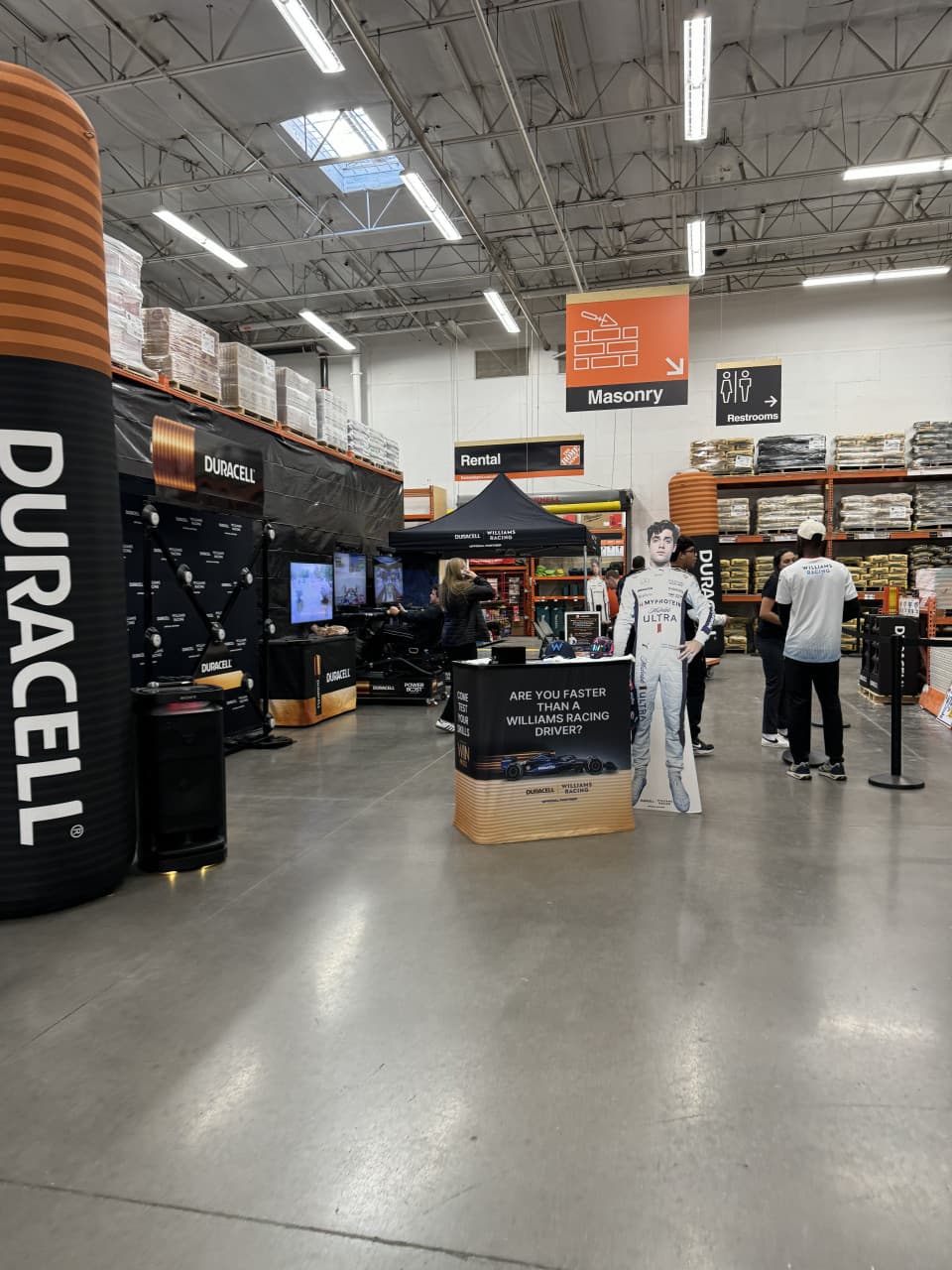 Duracell x Formula 1 Racing Activations